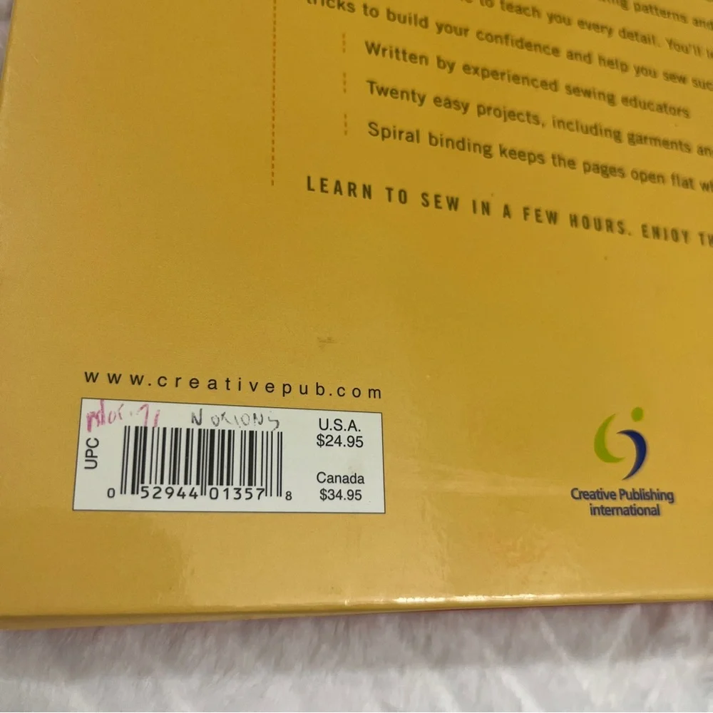 Sewing 101 Book A‎ Beginners Guide to Sewing